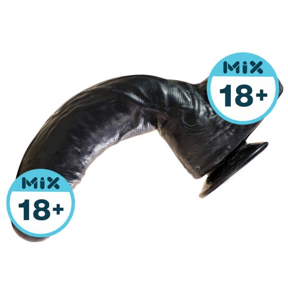 MizzZee - Black Titan Manual Dildo (Multi-size Available)